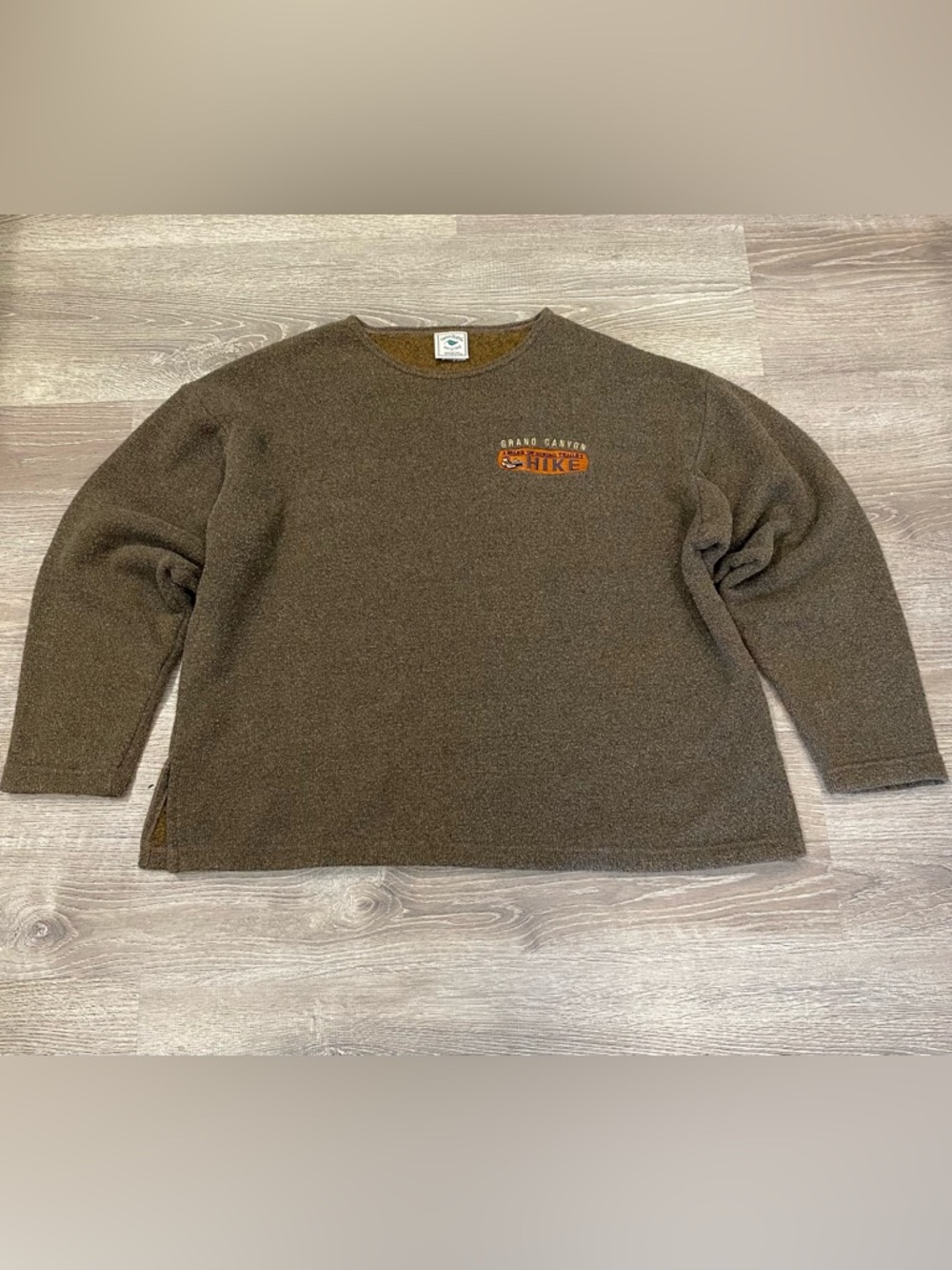 VINTAGE San Segal Grand Canyon Recycled Fleece XL USA